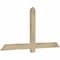 Ekena Millwork Eugene Rough Sawn Timber Gable Bracket, Douglas Fir, 60"W x 30"H x 2"D x 4"F, 12/12 Pitch GBW060X30X0204EUG00RDF - alternate 5